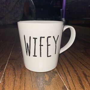 Rae Dunn Artisan Collection by Magenta Wifey Mug White
